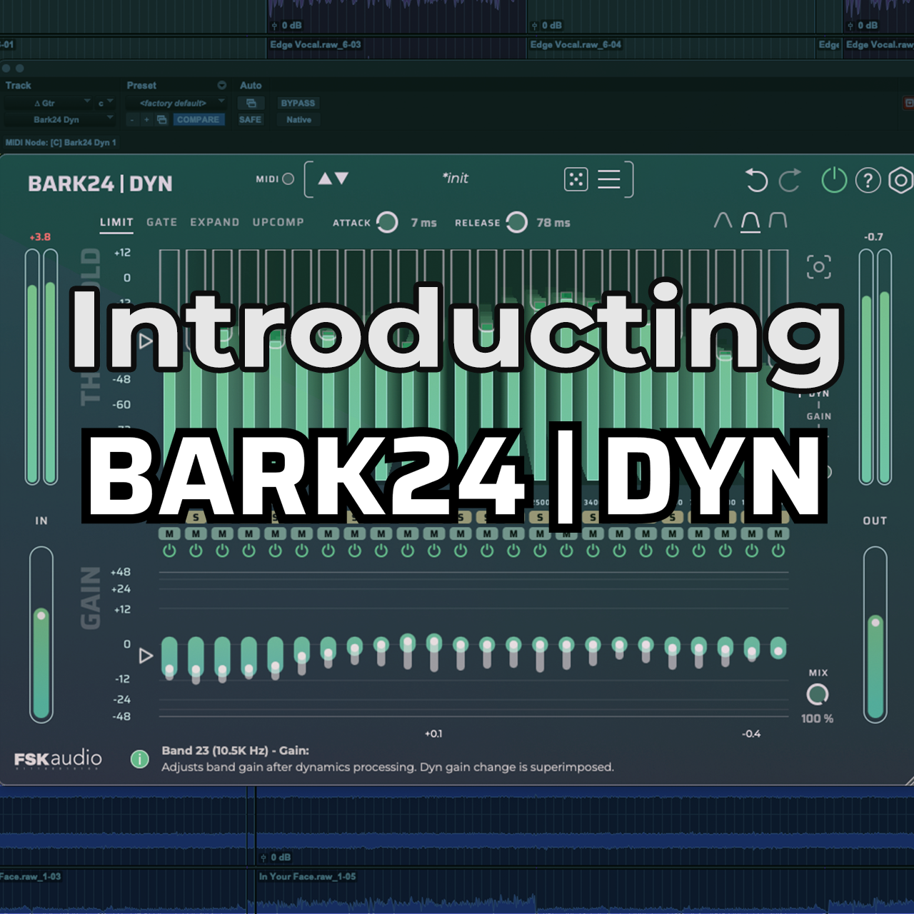 BARK 24 | DYN — Precision Dynamics. Zero Guesswork.